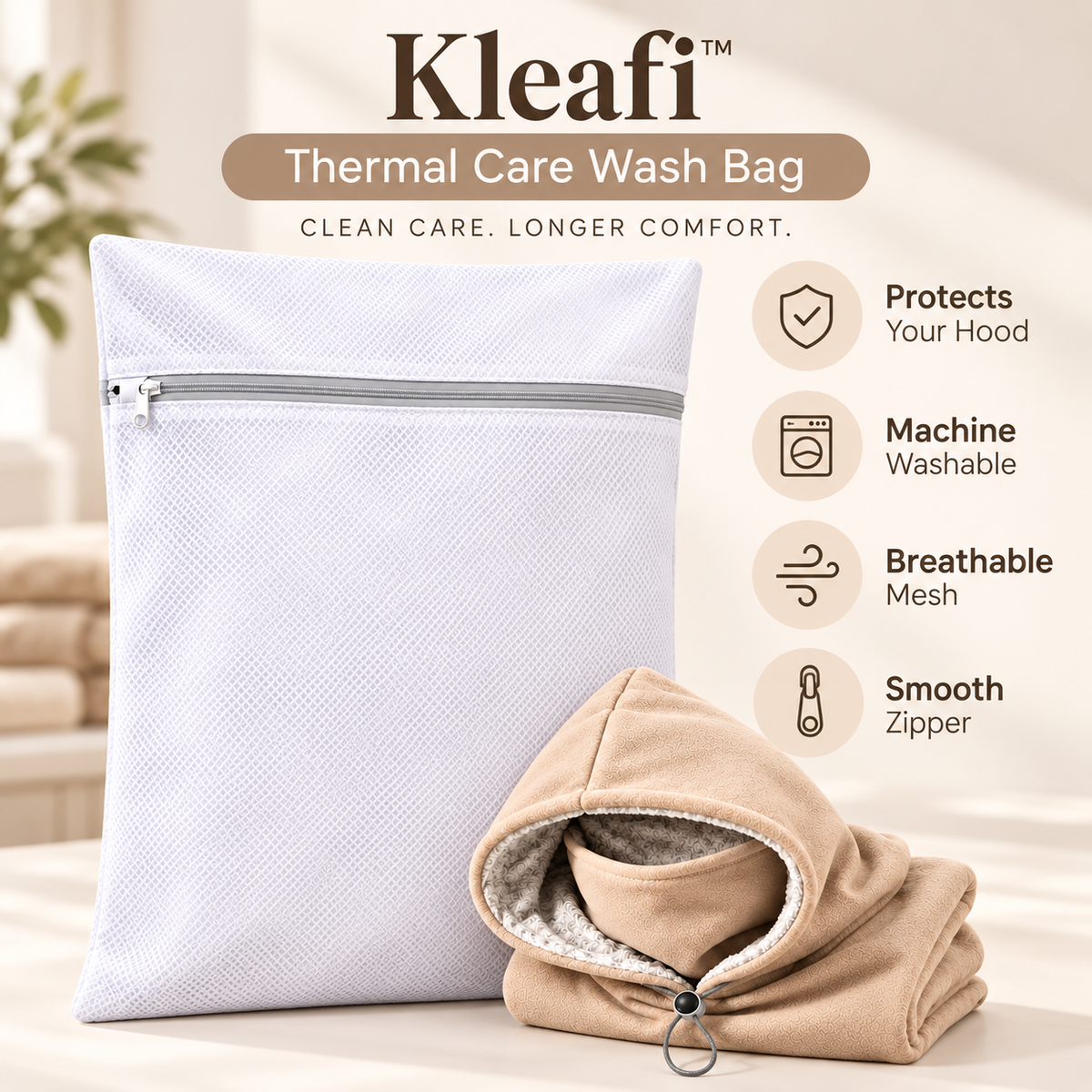 Fleece Care Wash Bag