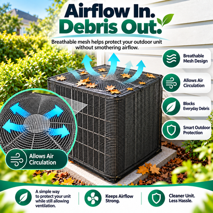 Kleafi™ BreezeGuard — Outdoor AC Protection Cover