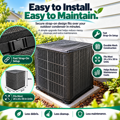 Kleafi™ BreezeGuard — Outdoor AC Protection Cover