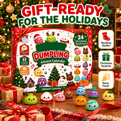 DumpliJoy™ — 24-Day Christmas Squishy Advent Calendar