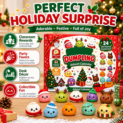 DumpliJoy™ — 24-Day Christmas Squishy Advent Calendar