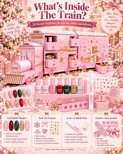 MerryMani™ — 24-Day Christmas Nail Advent Calendar