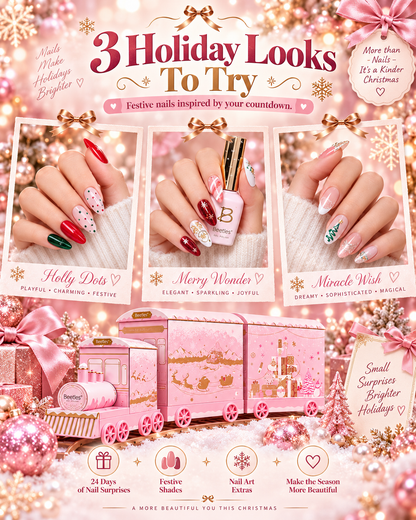 MerryMani™ — 24-Day Christmas Nail Advent Calendar
