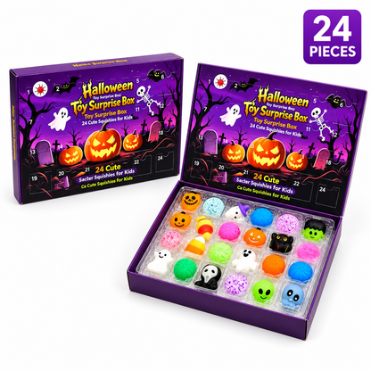 Squish-O-Ween™ — 24-Day Halloween Squishy Surprise Box