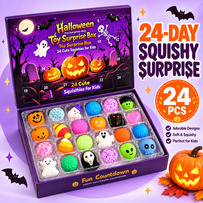 Squish-O-Ween™ — 24-Day Halloween Squishy Surprise Box