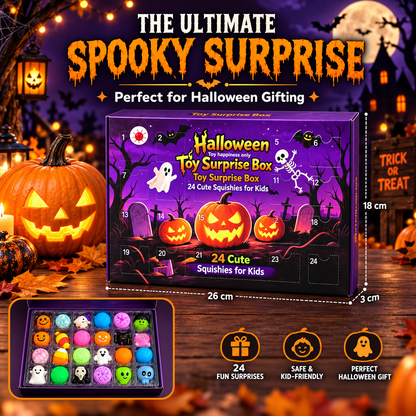 Squish-O-Ween™ — 24-Day Halloween Squishy Surprise Box