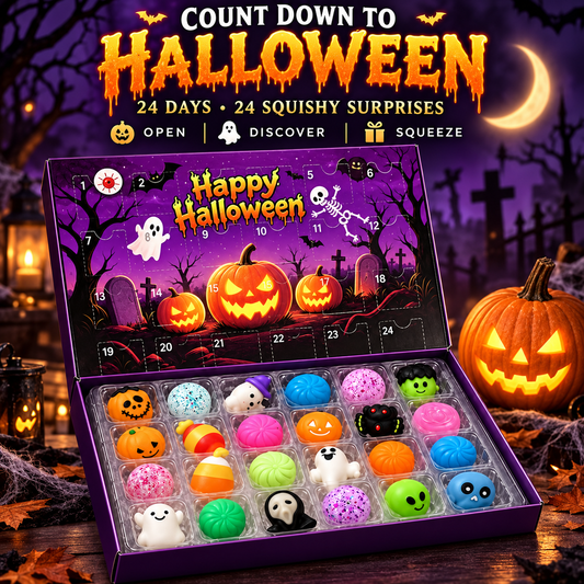 Squish-O-Ween™ — 24-Day Halloween Squishy Surprise Box