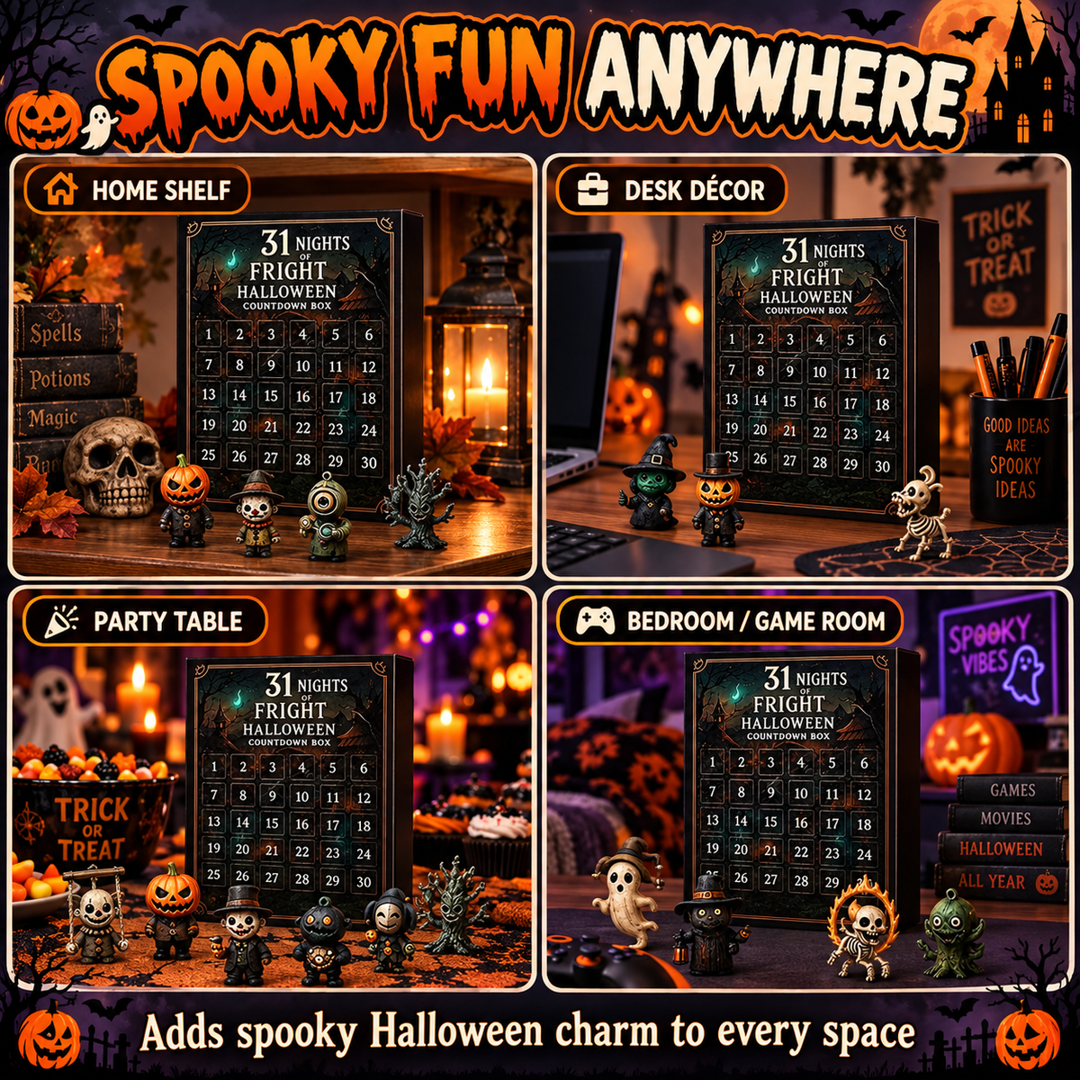 FrightNight™ — 31 Nights of Halloween Surprises
