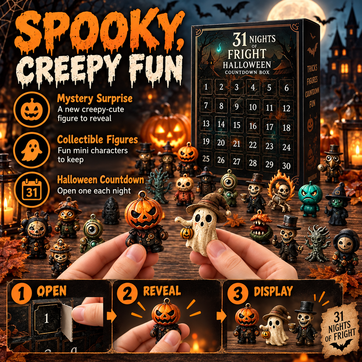 FrightNight™ — 31 Nights of Halloween Surprises