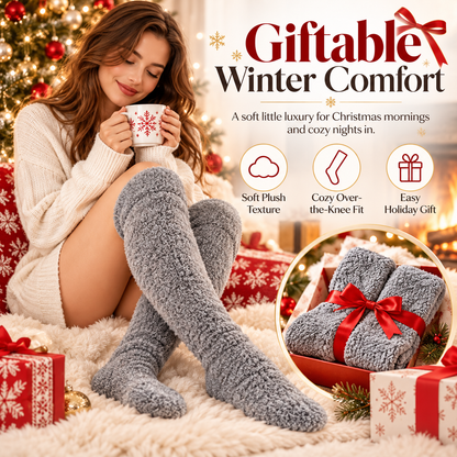 Kleafi™ — Plush Over-the-Knee Socks