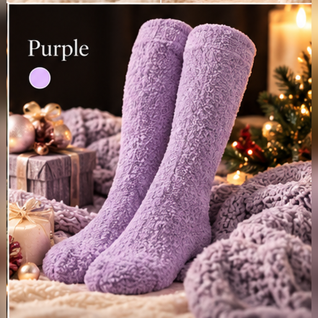 Kleafi™ — Plush Over-the-Knee Socks